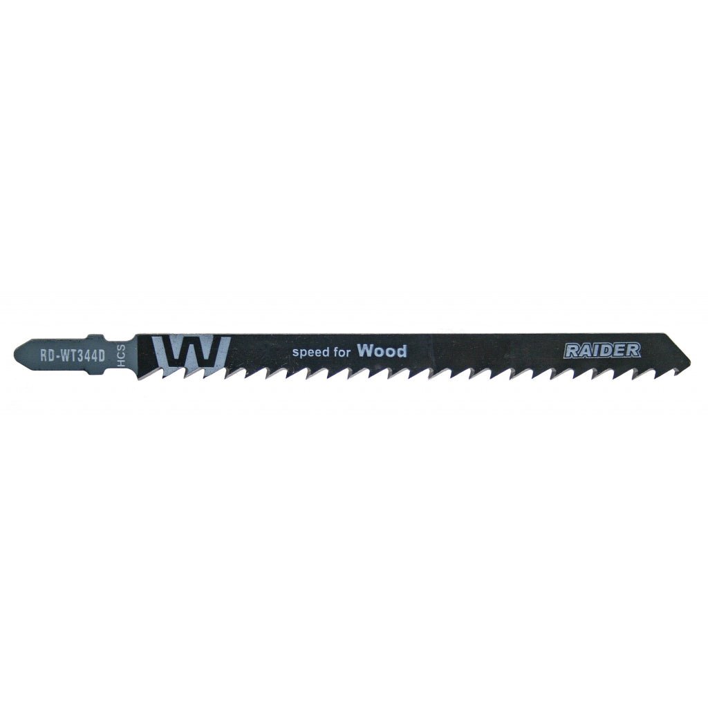 RAIDER Set 2 lame fierastrau pendular lemn T 132(110)4.0mm RD - WT344 Fabricat din otel carbon Potrivit pentru taieri drepte in lemn moale sau tare Raider - scule electrice si unelte profesionale - BricoMart