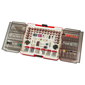 RAIDER Set 418 accesorii pentru mini polizor drept in cutie Setul de 418 de accesorii este completarea perfectă pentru orice unealtă rotativă, oferind o gamă largă de aplicații – d Raider - scule electrice si unelte profesionale - BricoMart
