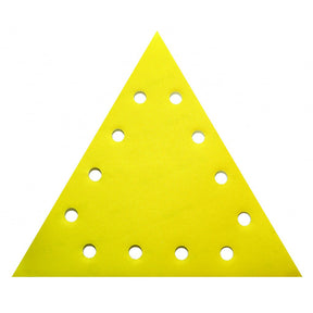 RAIDER Set 5 bucati smirghel VELCRO triunghiular 285mm grit 100 Fixare usoara cu prindere VELCRO Instalare usoara Raider - scule electrice si unelte profesionale - BricoMart