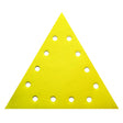 RAIDER Set 5 bucati smirghel VELCRO triunghiular 285mm grit 120 Fixare usoara cu prindere VELCRO Instalare usoara Raider - scule electrice si unelte profesionale - BricoMart
