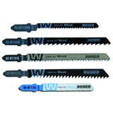 RAIDER Set lame fierastrau pendular lemn si metal T" 5buc Potrivit pentru lemn, metal sau plastic Raider - scule electrice si unelte profesionale - BricoMart