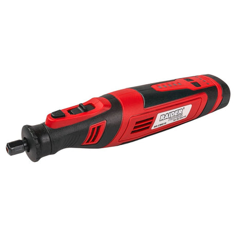 RAIDER Set mini polizor drept 8V 2Ah 127 accesorii. cutie RD - CMG16 Raider - scule electrice si unelte profesionale - BricoMart