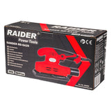 RAIDER Slefuitor cu vibratii 200W 90x187mm RD - SA29 Putere 200W – Oferă performanță suficientă pentru șlefuirea fină și netezirea diferitelor materiale Frecvență ridicată a Raider - scule electrice si unelte profesionale - BricoMart