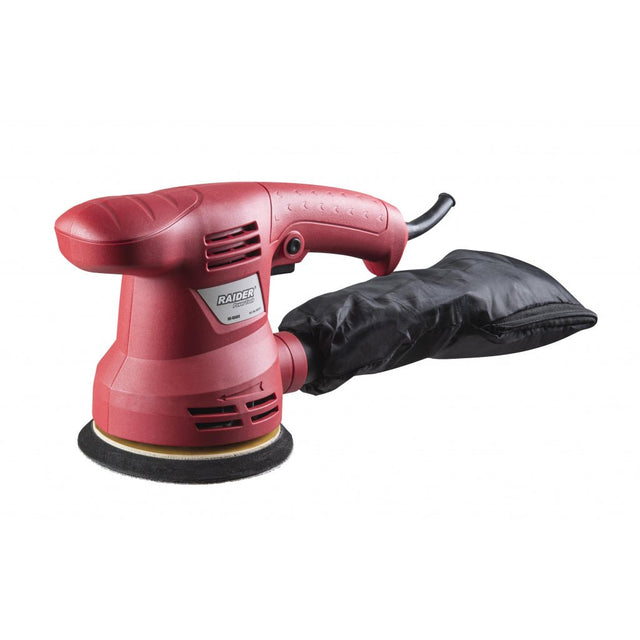 RAIDER Slefuitor orbital 380W ø125mm RD - RSA06 Suprafata de lucru "Velcro" pentru fixarea sigura si rapida a discului de slefuit Poate fi conectat la un aspirator univ Raider - scule electrice si unelte profesionale - BricoMart