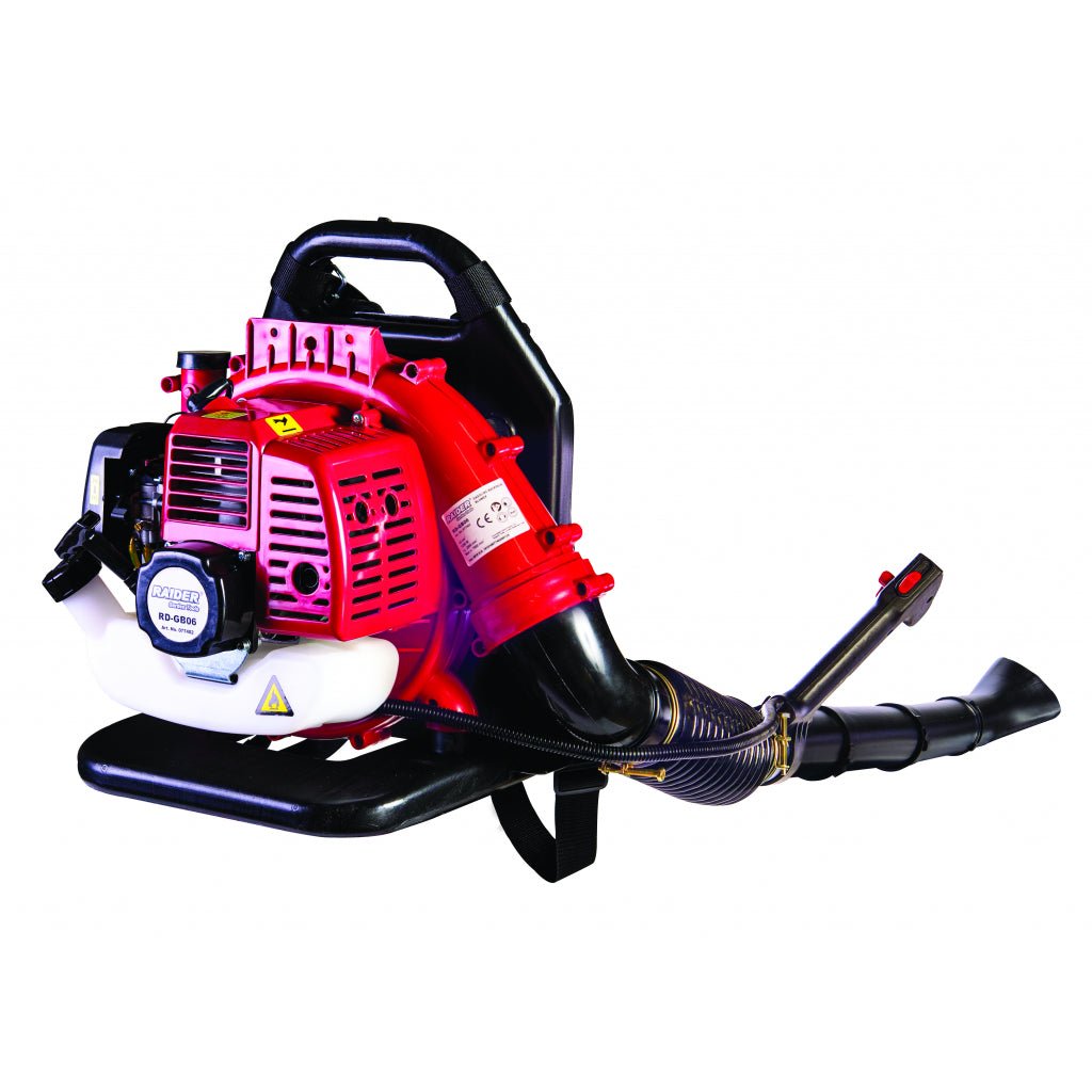 RAIDER Suflanta pe benzina tip rucsac 43cc 1.25kw RD - GB06 Pornire manuala Comfortable carrying on the back Raider - scule electrice si unelte profesionale - BricoMart