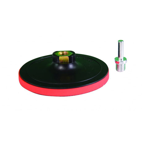 RAIDER Suport cauciuc ø125mm VELCRO universal Universal pentru polizoare unghiulare sau masini de gaurit Prindere VELCRO Raider - scule electrice si unelte profesionale - BricoMart