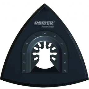 RAIDER Suport unealta muntifunctionala slefuire delta 93mm Velcro Prindere VELCRO permite fixarea solida a foii de slefuit Raider - scule electrice si unelte profesionale - BricoMart