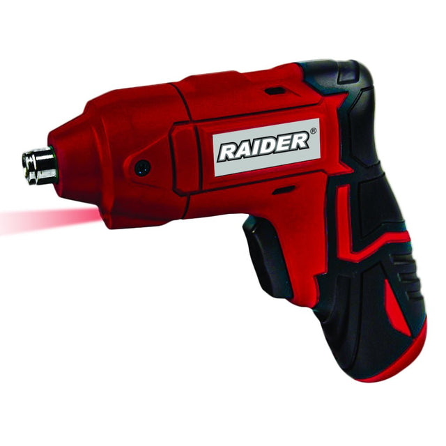 RAIDER Surubelnita acumulator Li - ion 3.6V RD - CSCL04 Iluminarea zonei de lucru cu LED Indicator al nivelului bateriei Functie de schimbare a sensului Raider - scule electrice si unelte profesionale - BricoMart