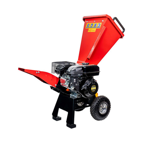 RAIDER Tocator crengi pe benzina 212cc 4,1kW 50mm RD-GSH01 maruntește cu ușurință materiale groase, cum ar fi crengile, gardurile vii și deșeurile de grădină Alimentare Raider - scule electrice si unelte profesionale - BricoMart