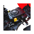 RAIDER Tractor de grădină 224cc 5kW(6,8hp) 69cm 27" 220L RD - GLM17 Motor puternic și eficient – Permite operarea pe diverse terenuri, asigurând o cosire uniformă fără dificultăți Suprafaț Raider - scule electrice si unelte profesionale - BricoMart