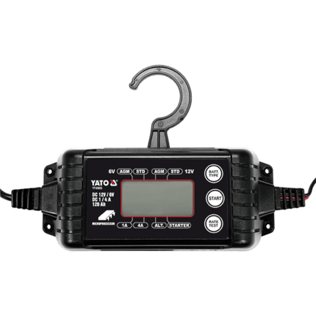 REDRESOR DIGITAL, 6/12V, YATO YT-83033 1/4A, 120AH MAX YATO - scule electrice si unelte profesionale - BricoMart