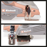 Rindea electrica fara fir Einhell Professional TP - PL 18/3 Li BL - Solo Power X - Change (18 V, fara perii, latime rindeluire 82 mm, adancime pana la 3 mm, ax cutit, talpa parcare, fara acumulator) Einhell - scule electrice si unelte profesionale - BricoMart