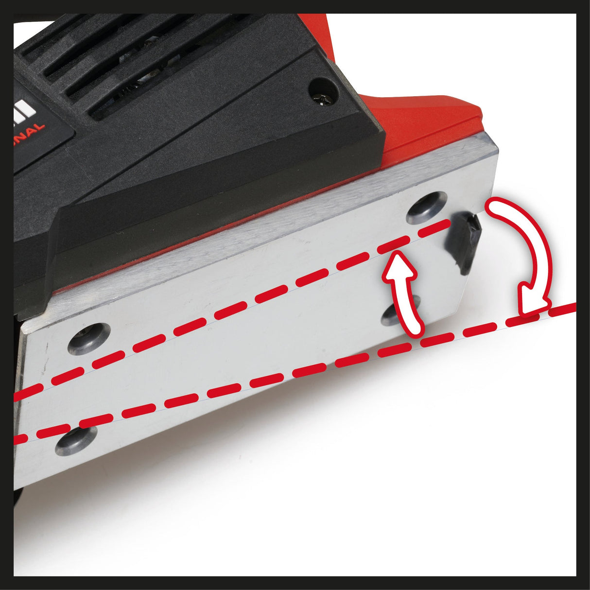Rindea electrica fara fir Einhell Professional TP - PL 18/3 Li BL - Solo Power X - Change (18 V, fara perii, latime rindeluire 82 mm, adancime pana la 3 mm, ax cutit, talpa parcare, fara acumulator) Einhell - scule electrice si unelte profesionale - BricoMart