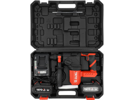 ROTOPERCUTOR 18V SDS+, 2X4AH Yato YT - 827722 Yato - scule electrice si unelte profesionale - BricoMart
