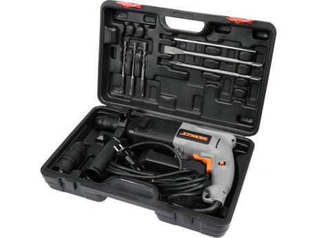 ROTOPERCUTOR 620W, 2.4J, STHOR 79054 SDS+, 6 ACCESORII STHOR - scule electrice si unelte profesionale - BricoMart