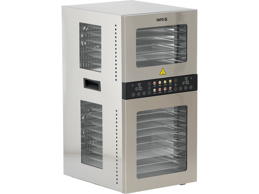 Susa de uscare alimentara 20 tavi YATO YG-16001, 1500 W - imagine 2