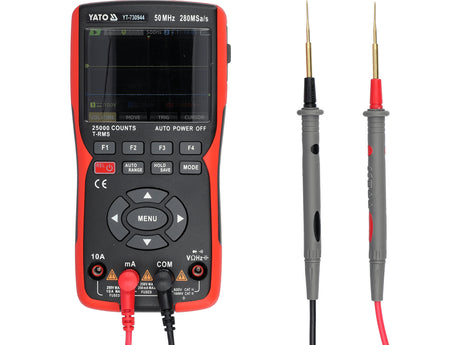 3In1 multimetru osciloscop YATO YT-730944, 280 msa/50 mhz - imagine 9