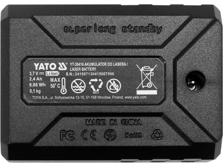 Acumulator pentru YT-30415 YATO YT-30416, 2400 mAh - imagine 2