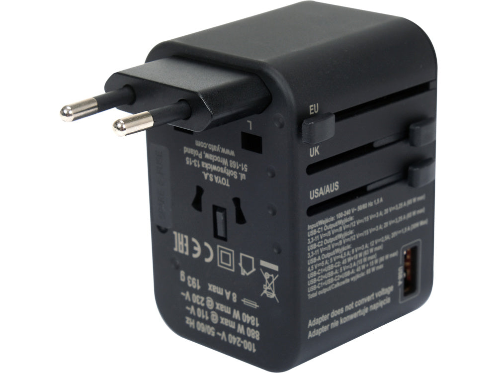ADAPTATOR CALATORIE UNIV.USB-C YATO YT-81303 65W