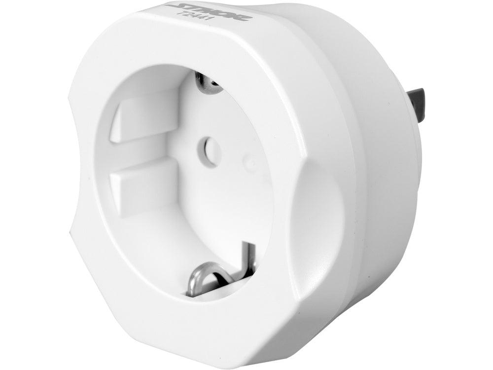 STHOR 72441 FÖLDELÉSSEL ELLÁTOTT UTAZÓ ADAPTER, EU - USA 