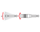 YATO BITS ADAPTER YT-04635 1/4 