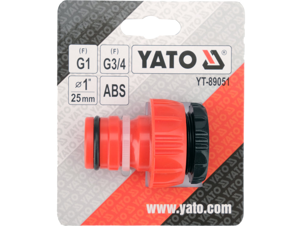 1"-3/4" nagy átfolyású csap/tömlő adapter Yato YT-89051 