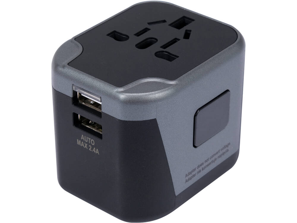 YATO YT-81301 UNIVERZÁLIS UTAZÓ ADAPTER, 2 X USB PORT 