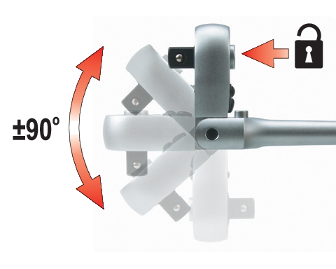 YATO RATCHET EDZŐ YT-0327 1/2 