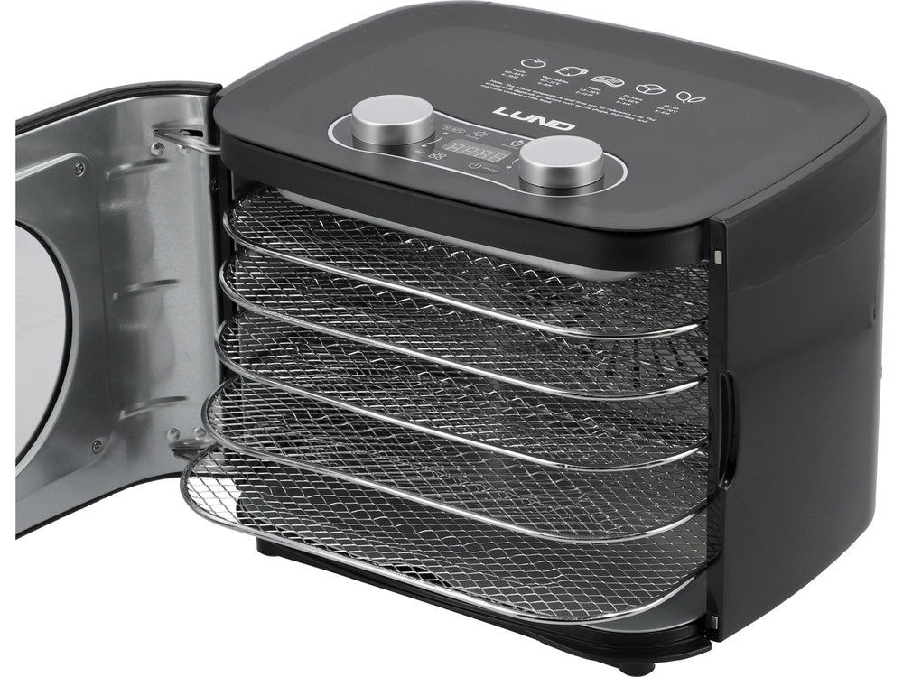 SZÁRÍTÓGÉP, LUND 68280 300W, 5 TÁLCA 