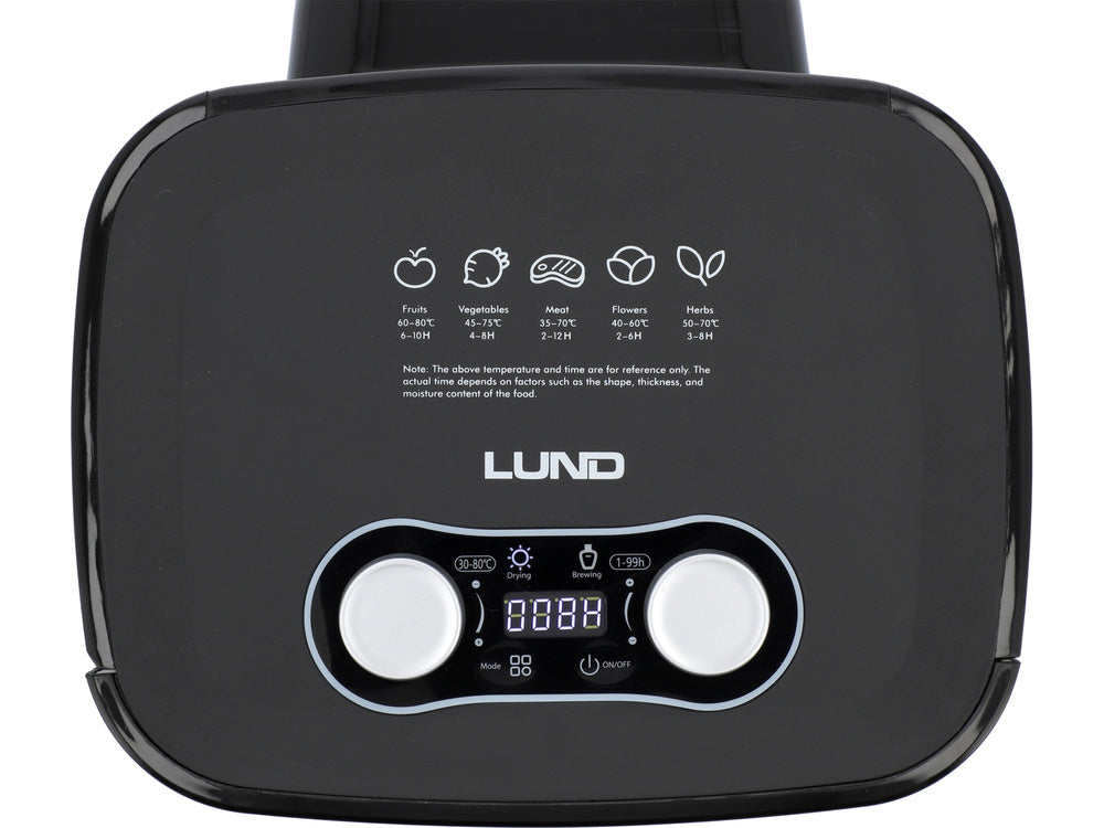 SZÁRÍTÓGÉP, LUND 68280 300W, 5 TÁLCA 