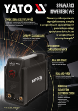 INVERTERES HEGESZTŐGÉP YATO YT-81357 MMA 180A 