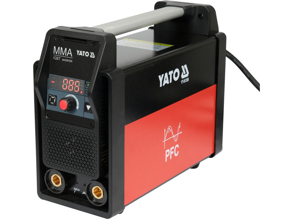 YATO YT-81358 MMA INVERTERES HEGESZTŐGÉP PFC 200A-VAL 
