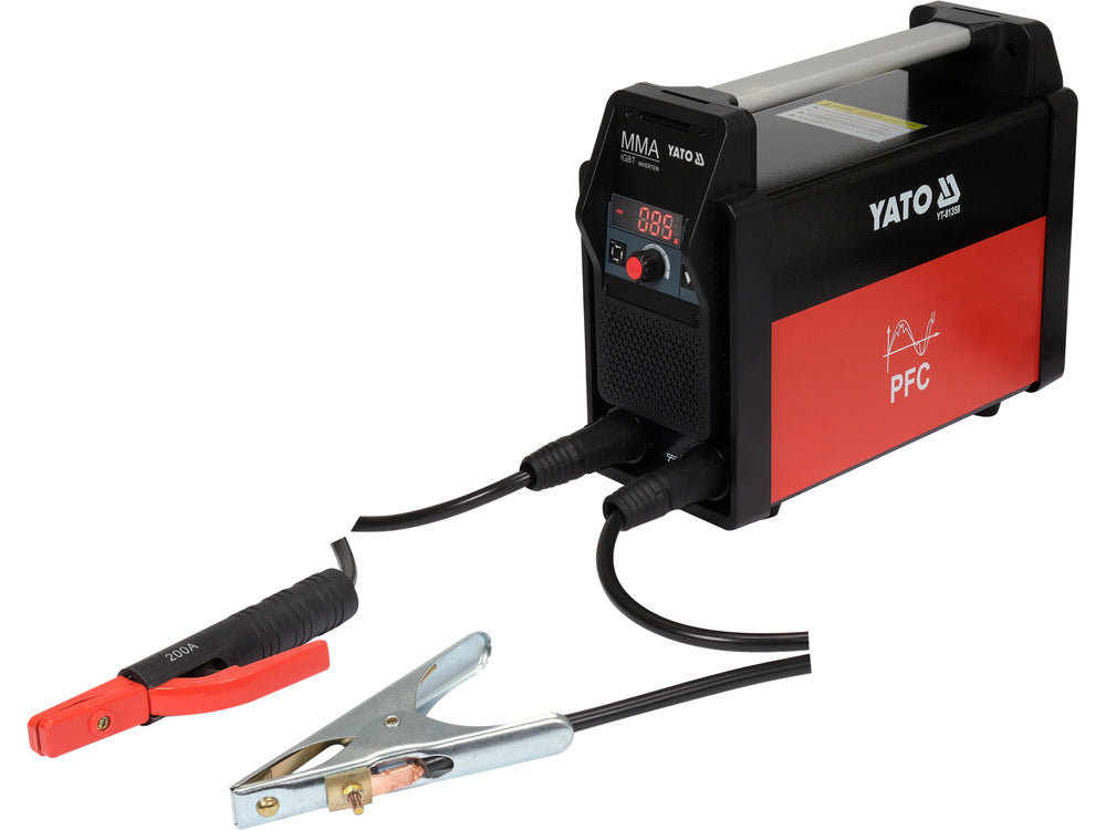 YATO YT-81358 MMA INVERTERES HEGESZTŐGÉP PFC 200A-VAL 