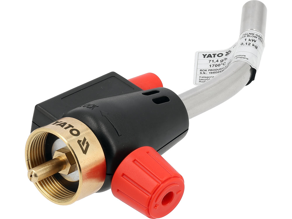 Arzator gaz 360° YATO YT-36719, piezo - imagine 4