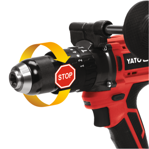 YATO YT-82791 18V, 75NM, 2X3.0AHX ÜTVEFÚRÓ GÉP 