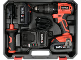 YATO YT-82791 18V, 75NM, 2X3.0AHX ÜTVEFÚRÓ GÉP 