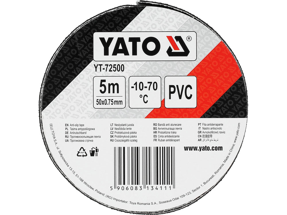 Banda antiderapanta YATO YT-72500, 50 mm x 5 m - imagine 3