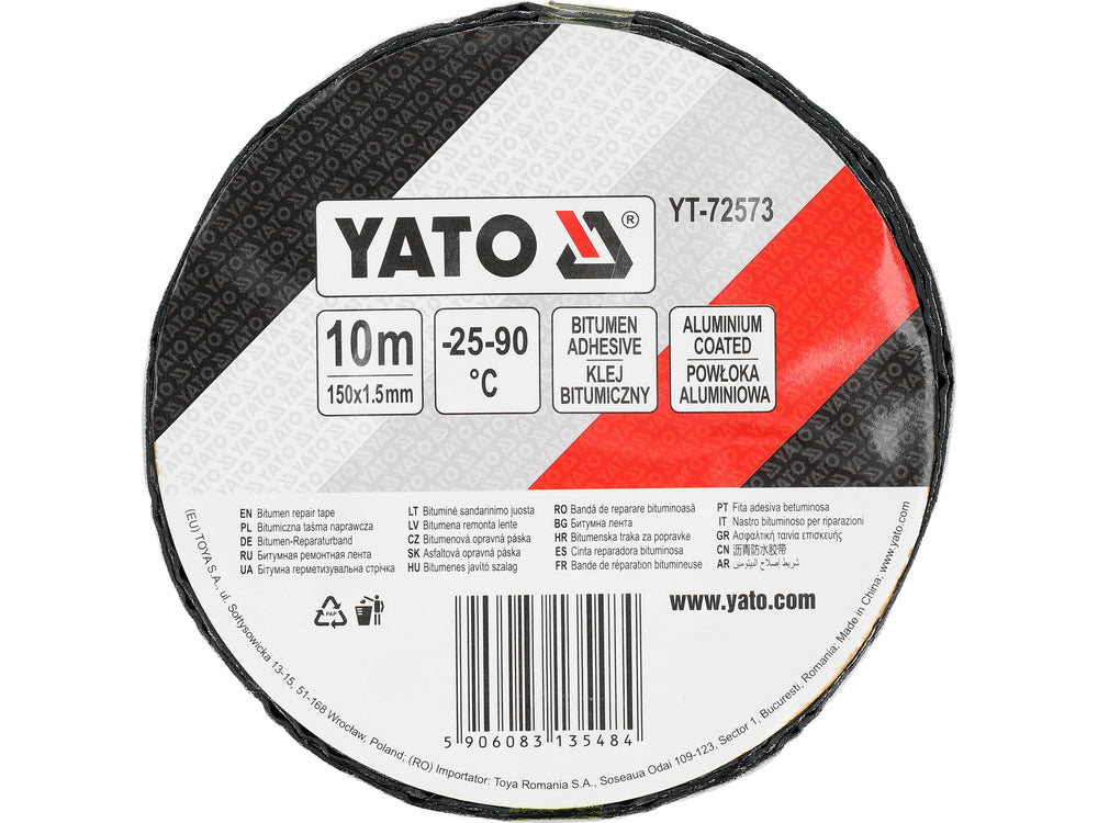 Banda de reparatii bitum YATO YT-72573, 150 mm x 10 m - imagine 4