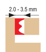 STOM SAN 76765 E TÍPUSÚ TÖMÍTŐSZALAG, 150M, BARNA 