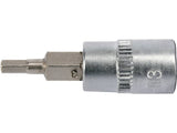 BIT HEXAGONAL 3 YATO YT-04370 , CU ADAPTOR 1/4, 37MM