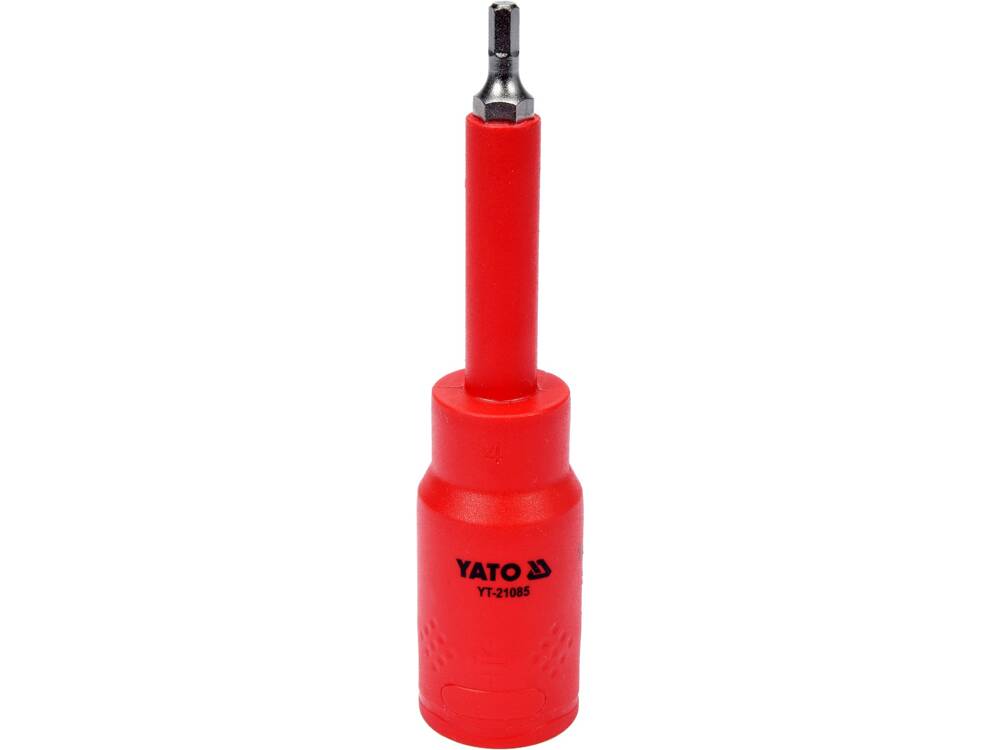 BIT HEXAGONAL 4, YATO YT-21085 VDE, CU ADAPTOR 1/2, 120MM