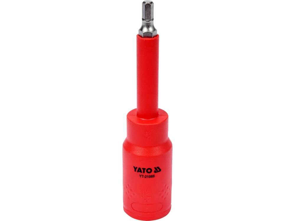 BIT HEXAGONAL 5, YATO YT-21086 VDE, CU ADAPTOR 1/2, 120MM