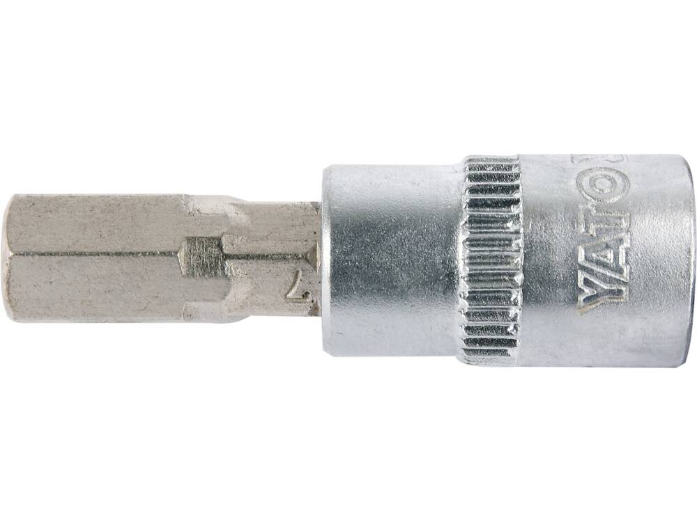 HATSZÖGŰ FEJ 7 YATO YT-04374, 1/4"-OS ADAPTERREL, 37MM 