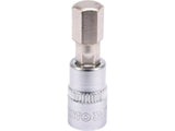 HATSZÖGŰ FEJ 8 YATO YT-04375, 1/4"-OS ADAPTERREL, 37MM 