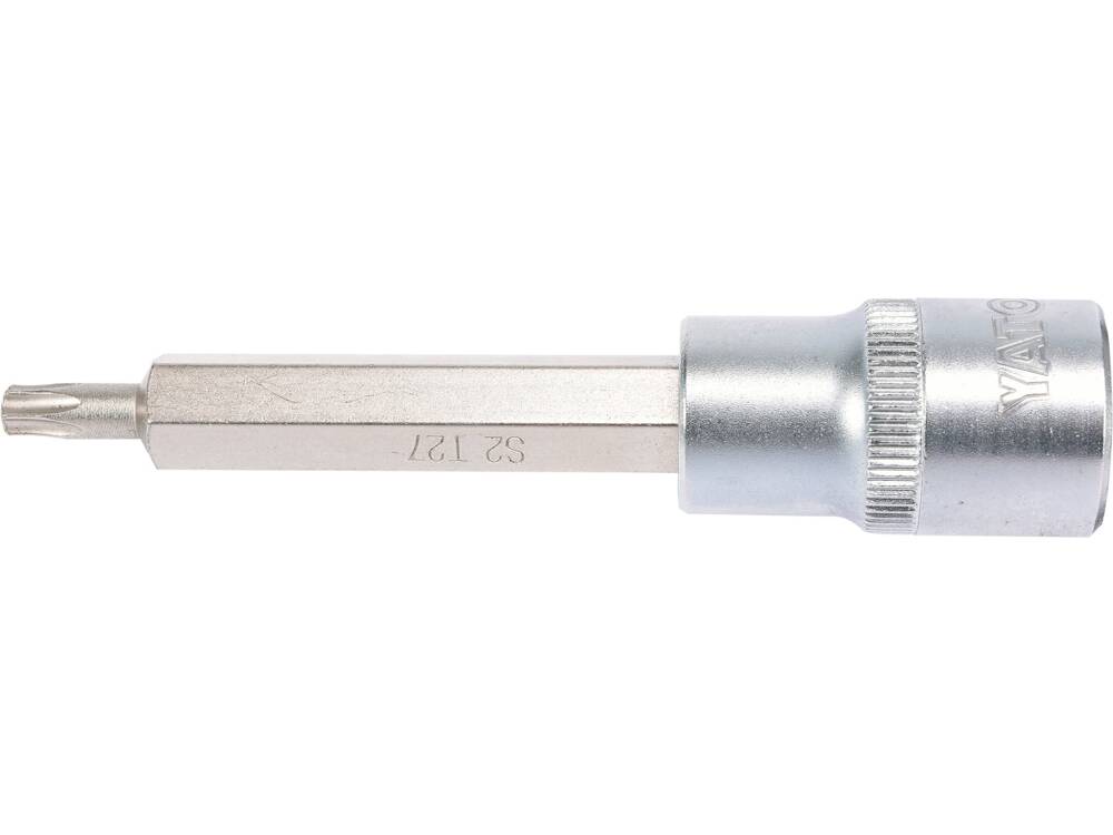 TORX BITHETŐ YATO YT-04322 ADAPTERREL 1/2, T27, 100MM 
