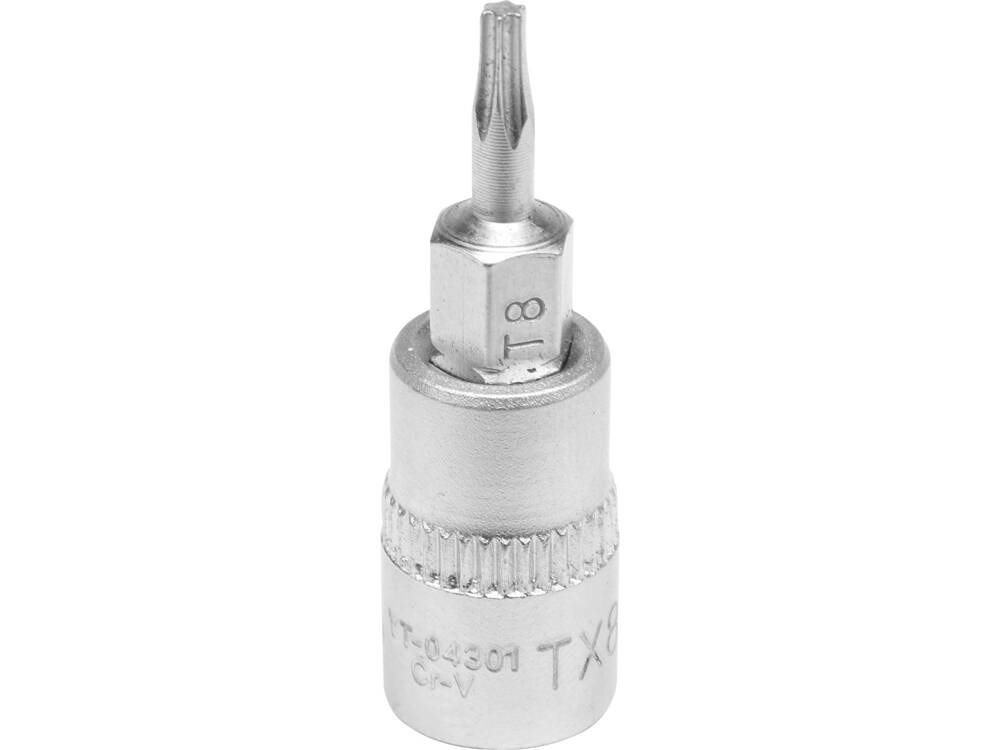 TORX BITT T8, YATO YT-04301 1/4"-OS ADAPTERREL, 37MM 