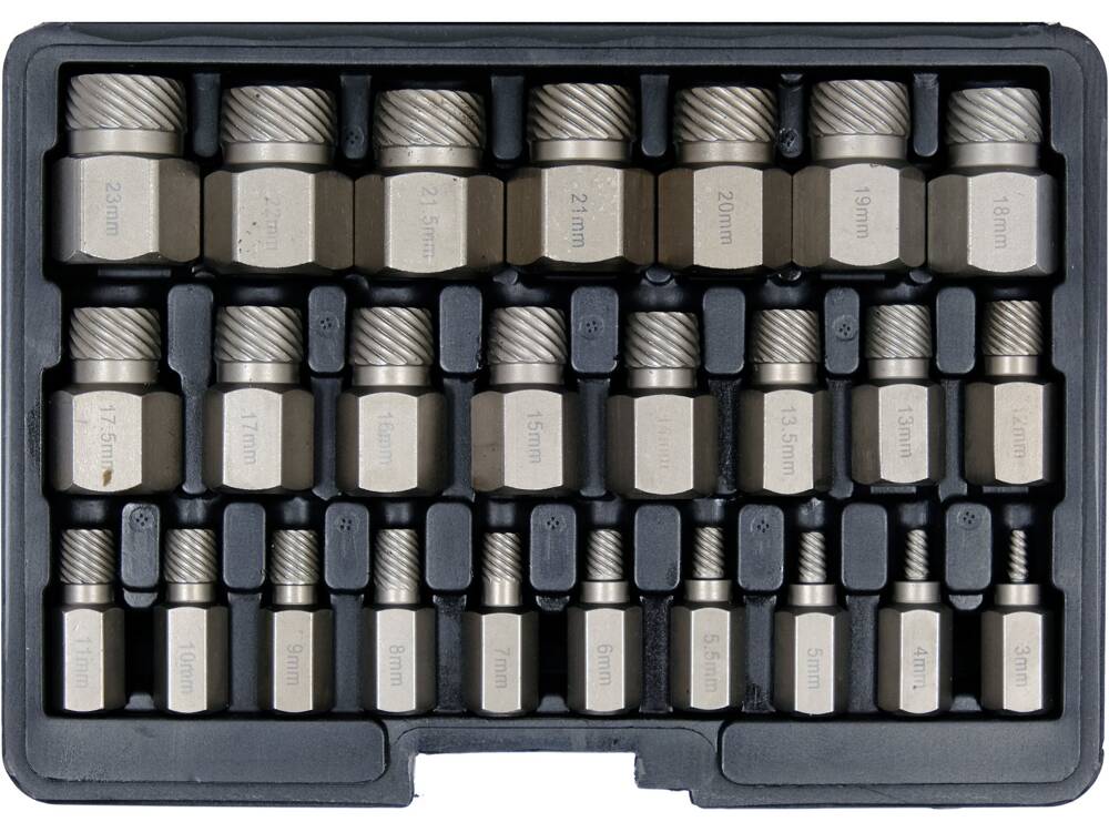 BITI PENTRU EXTRAS YATO YT-06034 SURUBURI DETERIORATE, 25 PIESE