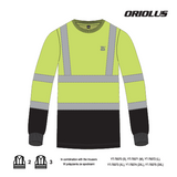 Bluza reflectorizanta oriolus YATO YT-79384, L - imagine 5