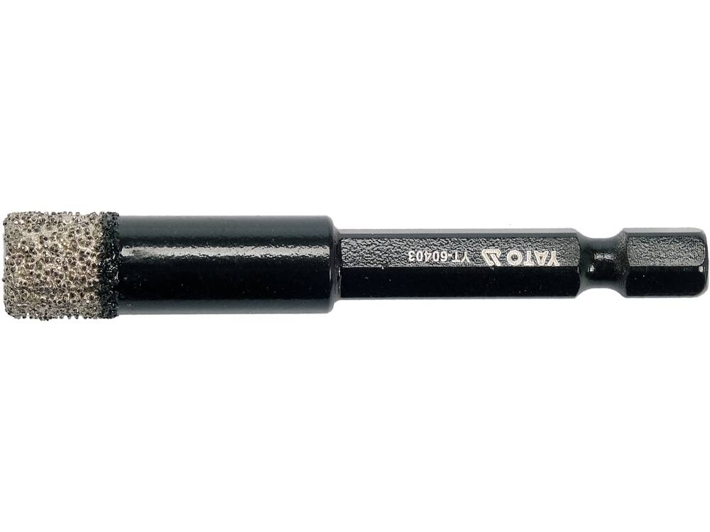 GYÉMÁNT FÚRÓ YATO YT-60403 KERÁMIA 10MM-ES IMBUSZ 