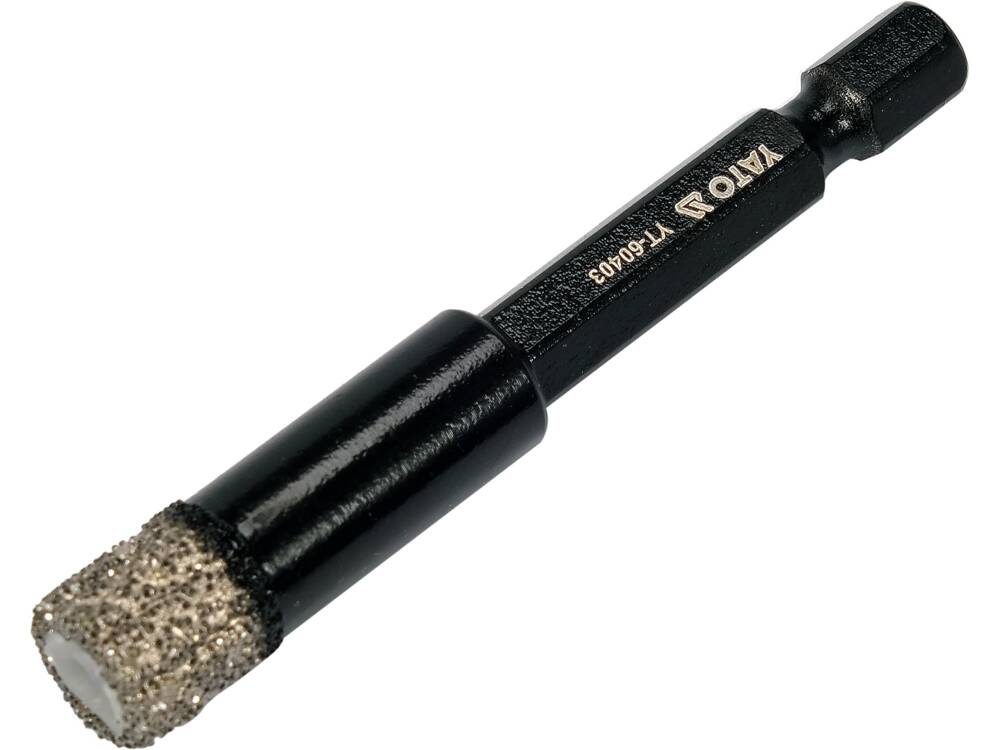 GYÉMÁNT FÚRÓ YATO YT-60403 KERÁMIA 10MM-ES IMBUSZ 